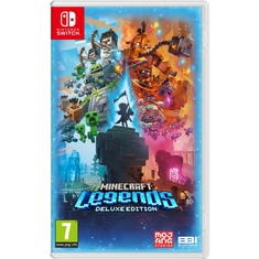 Microsoft Nintendo Minecraft Legends Deluxe Edition Egyszerűsített kínai, Német, Holland, Angol, Spanyol, Francia, Olasz, Japán, Koreai, Orosz Nintendo Switch (Nintendo Switch - Dobozos játék)