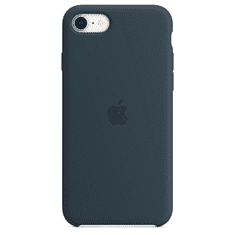 Apple iPhone SE3 Szilikon tok, Kék (APPLE-MN6F3ZM-A)