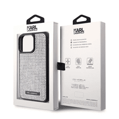 Karl Lagerfeld tok ezüst KLHCP15XHDSPLG Apple Iphone 15 Pro Max készülékhez (129124)