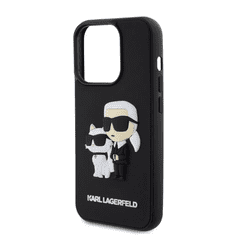 Karl Lagerfeld tok fekete KLHCP13L3DRKCNK Apple Iphone 13 Pro készülékhez (129142)