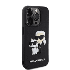 Karl Lagerfeld tok fekete KLHCP13L3DRKCNK Apple Iphone 13 Pro készülékhez (129142)