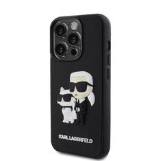 Karl Lagerfeld tok fekete KLHCP13L3DRKCNK Apple Iphone 13 Pro készülékhez (129142)