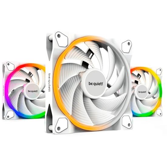 Be quiet! Light Wings White | 120mm PWM Triple Pack Számítógép ház Ventilátor 12 cm Fehér 3 dB (BL100)