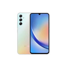 SAMSUNG Galaxy A34 5G 6/128GB Dual-Sim mobiltelefon király ezüst (SM-A346BZSA) (SM-A346BZSA)