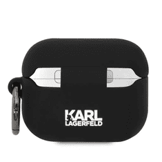 Karl Lagerfeld tok fekete KLAPRUNKC Airpods Pro készülékhez (129205)
