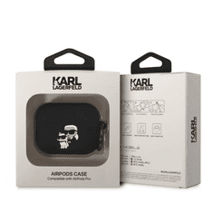 Karl Lagerfeld tok fekete KLAPRUNKC Airpods Pro készülékhez (129205)