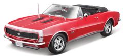 Maisto Piros Chevrolet Camaro SS 396 Convertible 1967 modell 1:18