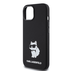 Karl Lagerfeld tok fekete KLHCP15SSNCHBCK Apple Iphone 15 készülékhez (129449)