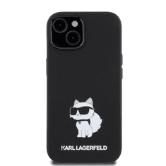 Karl Lagerfeld tok fekete KLHCP15SSNCHBCK Apple Iphone 15 készülékhez (129449)