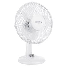 SENCOR SFE 2327WH asztali ventilátor 23 cm fehér (SFE 2327WH)