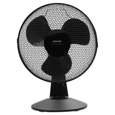 SENCOR SFE 3011BK asztali ventilátor fekete (SFE 3011BK)