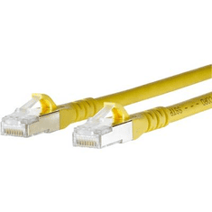 Metz Connect RJ45 Hálózati csatlakozókábel, CAT 6A S/FTP [1x RJ45 dugó - 1x RJ45 dugó] 0,5 m, sárga BTR Netcom (1308450577-E)
