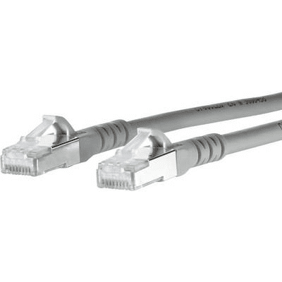 Metz Connect RJ45 Hálózati csatlakozókábel, CAT 6A S/FTP [1x RJ45 dugó - 1x RJ45 dugó] 15 m, szürke BTR Netcom (130845A533-E)