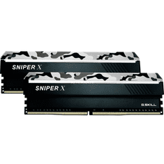 G.Skill 16GB 2400MHz DDR4 RAM G.Skill Sniper X CL17 (2X8GB) Urban Camo (F4-2400C17D-16GSXW) (F4-2400C17D-16GSXW)