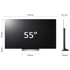 LG C3 OLED55C31LA 55" 4K Smart OLED TV (OLED55C31LA)