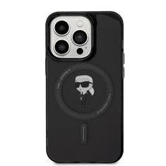 Karl Lagerfeld tok fekete KLHMP15LHFCKNOK Apple Iphone 15 Pro készülékhez (128806)