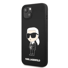 Karl Lagerfeld tok fekete (KLHCP13MSNIKBCK) Iphone 13 készülékhez (127452)