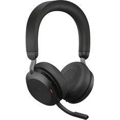 Jabra 27599-989-889 fejhallgató és headset Vezetékes és vezeték nélküli Fejpánt Hívás/zene USB C-típus Bluetooth Dokkoló Fekete (27599-989-889)