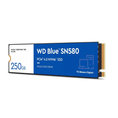 250GB WD Blue SN580 M.2 NVMe SSD meghajtó (WDS250G3B0E) (WDS250G3B0E)