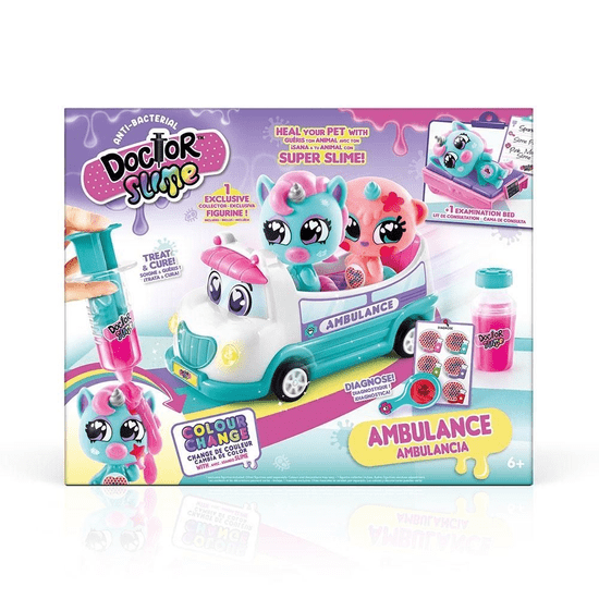 Canal Toys Doctor Slime, Pet vet slime állatorvos mentőautó (DSM009) (DSM009)