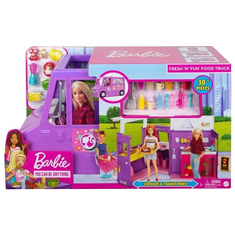 Mattel Barbie Fresh 'n' Fun Food Truck Játékbabás játékkészlet (GMW07)