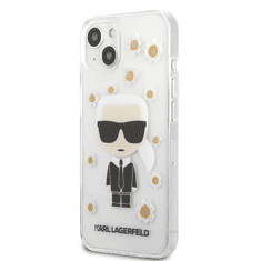 Karl Lagerfeld tok átlátszó (KLHCP13MHFLT) Apple iPhone 13 készülékhez (125746)