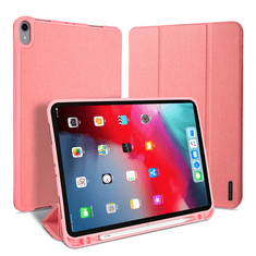 TokShop Apple iPad Pro 12.9 (2018), mappa tok, Smart Case, Apple Pencil tartóval, Domo, rózsaszín (105458)