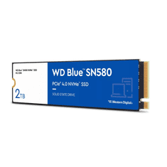 2TB WD Blue SN580 M.2 NVMe SSD meghajtó (WDS200T3B0E) (WDS200T3B0E)