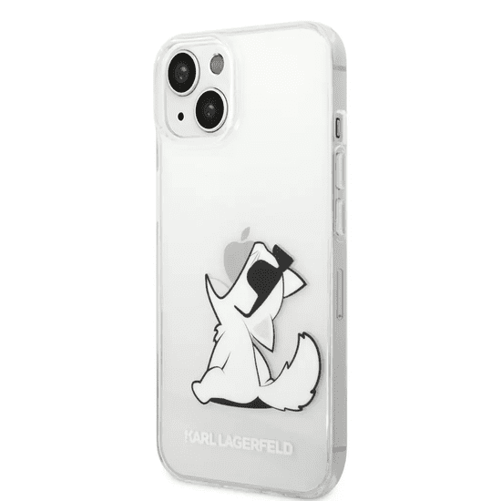 Karl Lagerfeld tok átlátszó (KLHCP14SCFNRC) Apple iPhone 14 készülékhez (126932)