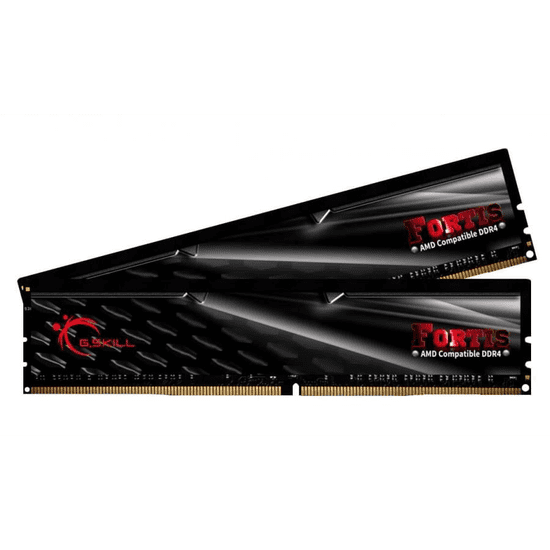 G.Skill 16GB 2400MHz DDR4 RAM Fortis for AMD CL15 (2X8GB) (F4-2400C15D-16GFT) (F4-2400C15D-16GFT)