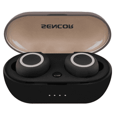 SENCOR SEP 510BT BK Bluetooth mikrofonos fülhallgató fekete (SEP 510BT BK)