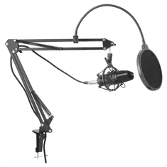 Yenkee YMC 1030 asztali mikrofon fekete (YMC 1030)