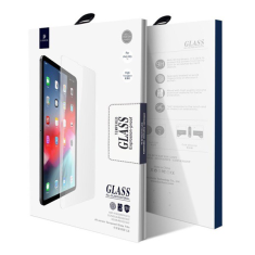 képernyővédő üveg (2.5D full glue, teljes felületén tapad, extra karcálló, 0.3mm, 9H) ÁTLÁTSZÓ [Apple IPAD Air 2022] (5996591014593)