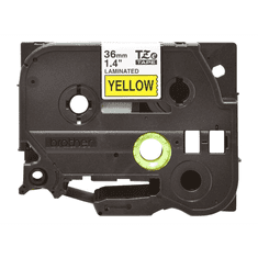 BROTHER laminated tape TZe-661 - Black on yellow (TZE661)