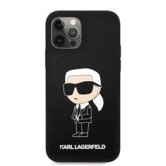 Karl Lagerfeld tok fekete KLHCP12MSNIKBCK Apple Iphone 12 / 12 Pro készülékhez (127812)