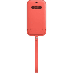 Apple MagSafe-rögzítésű bebújtatós iPhone 12 Pro Max bőrtok pink citrus színű (mhyf3zm/a) (mhyf3zm/a)