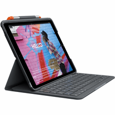 Logitech Slim Folio Grafit Bluetooth QWERTZ Német (920-009474)