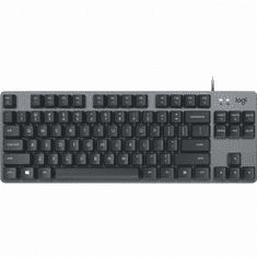 Logitech K835 TKL Mechanical Keyboard billentyűzet USB Német Grafit, Szürke (920-010007)