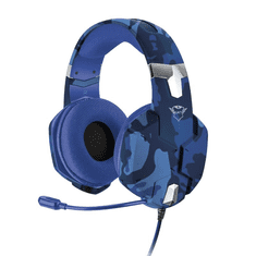 Trust GXT 322B Carus PS4 gamer headset kék (23249) (23249)