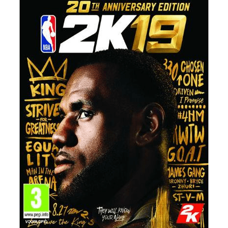 K+ NBA 2k19 (20th Anniversary Edition) (PC - Steam elektronikus játék licensz)