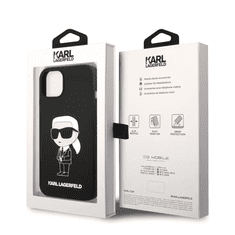 Karl Lagerfeld tok fekete (KLHCP13MSNIKBCK) Iphone 13 készülékhez (127452)