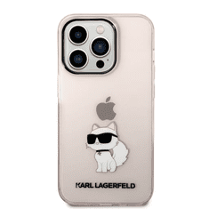 Karl Lagerfeld tok pink (KLHCP14LHNCHTCP) Iphone 14 Pro készülékhez (127415)