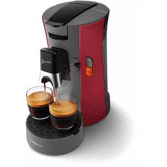 PHILIPS CSA230/91 SENSEO Select kávépárnás kávégép mélyvörös-kasmírszürke (CSA230/91)