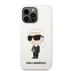 Karl Lagerfeld tok fehér (KLHCP13XSNIKBCH) Iphone 13 Pro Max készülékhez (127457)