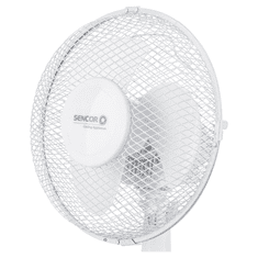 SENCOR SFE 2327WH asztali ventilátor 23 cm fehér (SFE 2327WH)