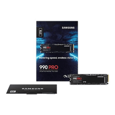 SAMSUNG 990 PRO MZ-V9P2T0BW - SSD - 2 TB - PCIe 4.0 x4 (NVMe) (MZ-V9P2T0BW)