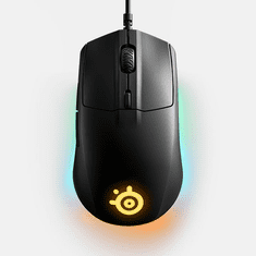 SteelSeries Rival 3 gaming optikai egér fekete (ss62513)