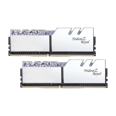 G.Skill 16GB 3000MHz DDR4 RAM G.Skill Trident Z Royal RGB CL16 Silver (2X8GB) (F4-3000C16D-16GTRS) (F4-3000C16D-16GTRS)