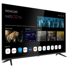 SENCOR SLE 43US801TCSB 43" 4K UHD Smart LED TV (SLE 43US801TCSB)