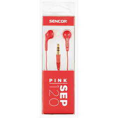 SENCOR SEP 120 fülhallgató pink (SEP-120-PINK)